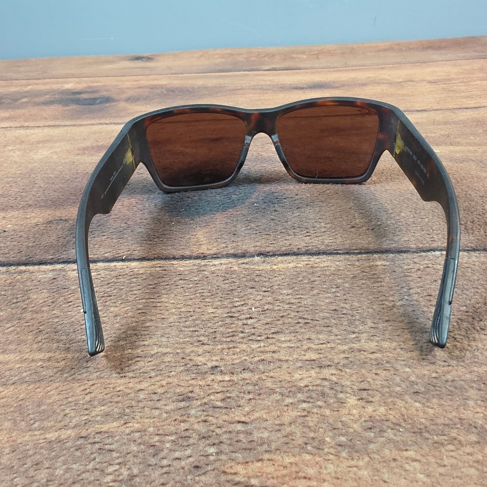 Maui Jim Ka'olu Sunglasses Mens XL Tortoise Good Polarized MJ0614S 002 - Picture 8 of 15